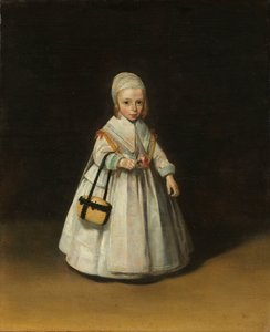 Portrait of Helena van der Schalcke (1646-71). Daughter of Gerard van der Schalcke and Johanna Bardoel and the Future Wife of Nicolaes Eichelberg