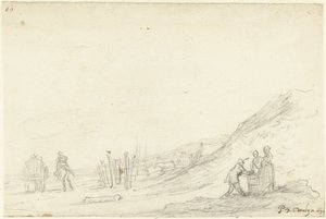 Beach Scene by Gerard ter Borch (II)