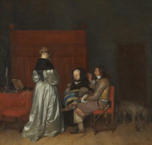 The Gallant Conversation, known as Paternal Admonition
