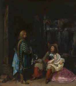 The Messenger by Gerard ter Borch