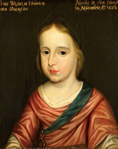 Portrait of William III, Prince of Orange by Gerard van Honthorst (workshop of)