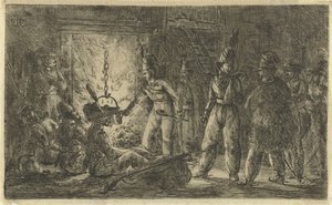 Soldiers by the Fire