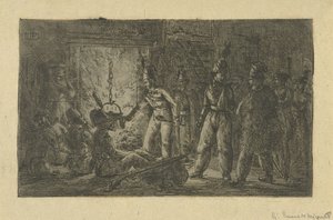 Soldiers by the Fire