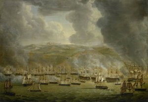 The Attack of the Combined Anglo-Dutch Squadron on Algiers