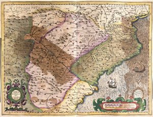 Aragon and Catalonia, Spain (engraving)