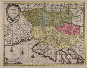 Karstia, Carniola, Histria and Windic March