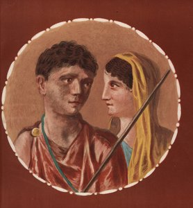 Portrait of a Man and Woman from an Unidentified House in Pompeii