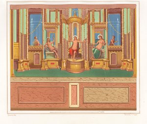 Wall Painting Showing Bacchus, Venus and Apollo by Geremia Discanno