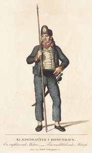A Guarding Sailor by Gerhard Ludvig Lahde