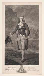 Frederik Christian, Duke of Schleswig by Gerhard Ludvig Lahde