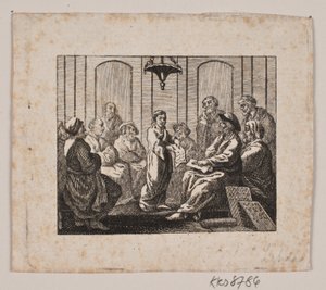 Christ in the Temple by Gerhard Ludvig Lahde