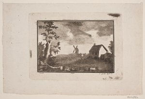 Landscape with House and Mill