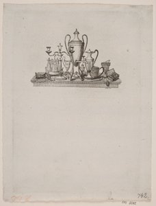 Arrangement of Silver Objects