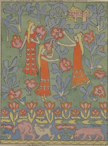 Three Princesses by Gerhard Munthe