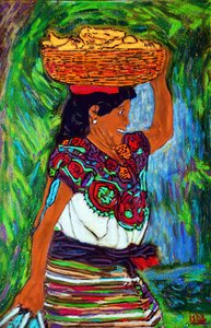 Mayan Banana Woman
