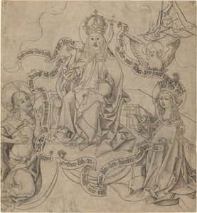 Christ and Mary Interceding with God the Father