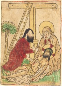 Pietà with Saint John by German 15th Century