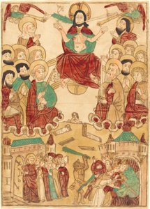 The Last Judgment with the Apostles