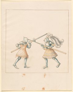 Freydal, The Book of Jousts and Tournament of Emperor Maximilian I: Combats on Foot (Jousts)(Volume III): Plate 149 by German 16th Century