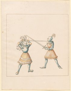 Freydal, The Book of Jousts and Tournament of Emperor Maximilian I: Combats on Foot (Jousts)(Volume III): Plate 162 by German 16th Century