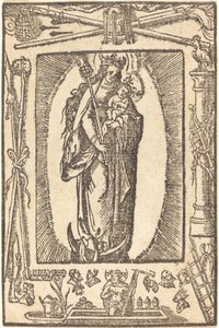 Madonna and Child by German 16th Century