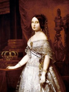 Portrait of Queen Isabella II of Spain