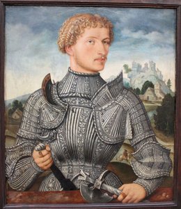 Portrait of a Gentleman Rehlinger by German L.M.