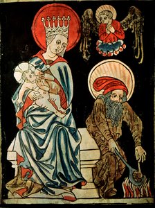 Rest on the Flight into Egypt by German Master