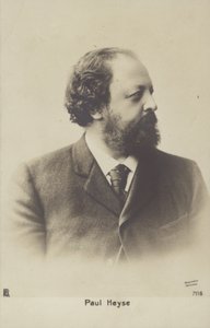 Paul Heyse, German Writer and Translator by German Photographer