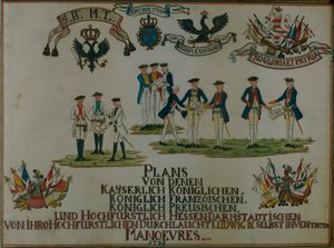 A Collection of Maneouvre Plans of Louis IX of Hesse-Darmstadt