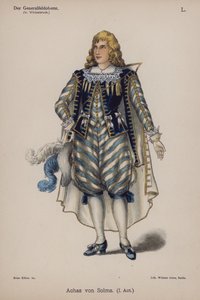 Achaz von Solms, from Der Generalfeldoberst by Ernst von Wildenbruch by German School
