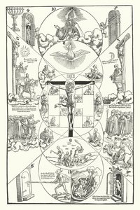 Allegory on the old and new Christian Church by German School