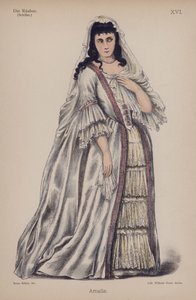 Amalie, from Die Rauber (The Robbers) by Friedrich Schiller by German School
