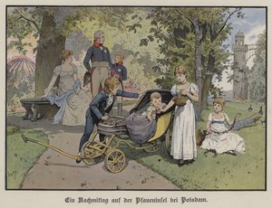 An afternoon on the Pfaueninsel in Potsdam by German School