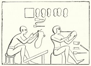 Ancient Egyptian shoemakers