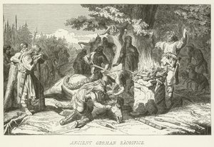 Ancient German Sacrifice