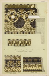 Ancient Greek Architectural Decoration by German School