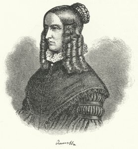 Annette von Droste-Hulshoff, German writer and composer by German School