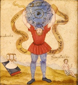 Atlas, c.1605 by German School