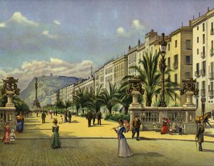 Barcelona, Paseo de Colon