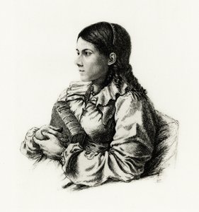 Bettina von Arnim by German School