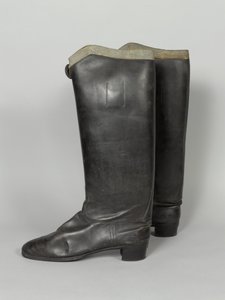 Boots, 3rd von Zieten Hussars, worn by HRH The Duke of Connaught, pre-1914 by German School