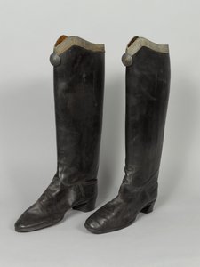 Boots, 3rd von Zieten Hussars, worn by HRH The Duke of Connaught, pre-1914 by German School