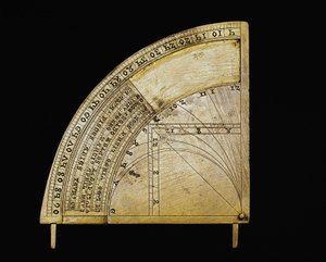 Brass Dial with Slider (14th century). Florence, Istituto e Museo di Storia delle Scienze by German School