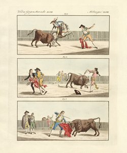 Bullfights of the Spanish by German School
