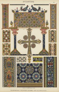 Byzantine, Glass-Mosaic, Coloured Enamel and Illumination by German School