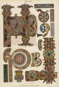 Celtic, Illumination of Manuscripts by German School