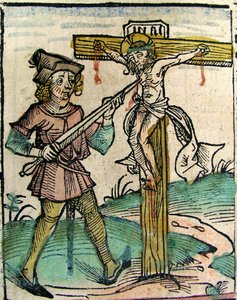 Christ Recrucified by German School