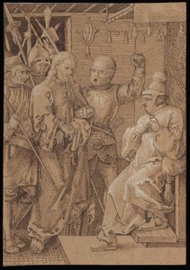 Christ before Pontius Pilate by German School