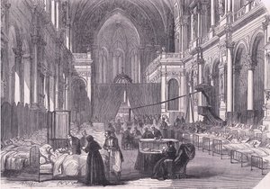 Church in Paris Converted into a Hospital by German School